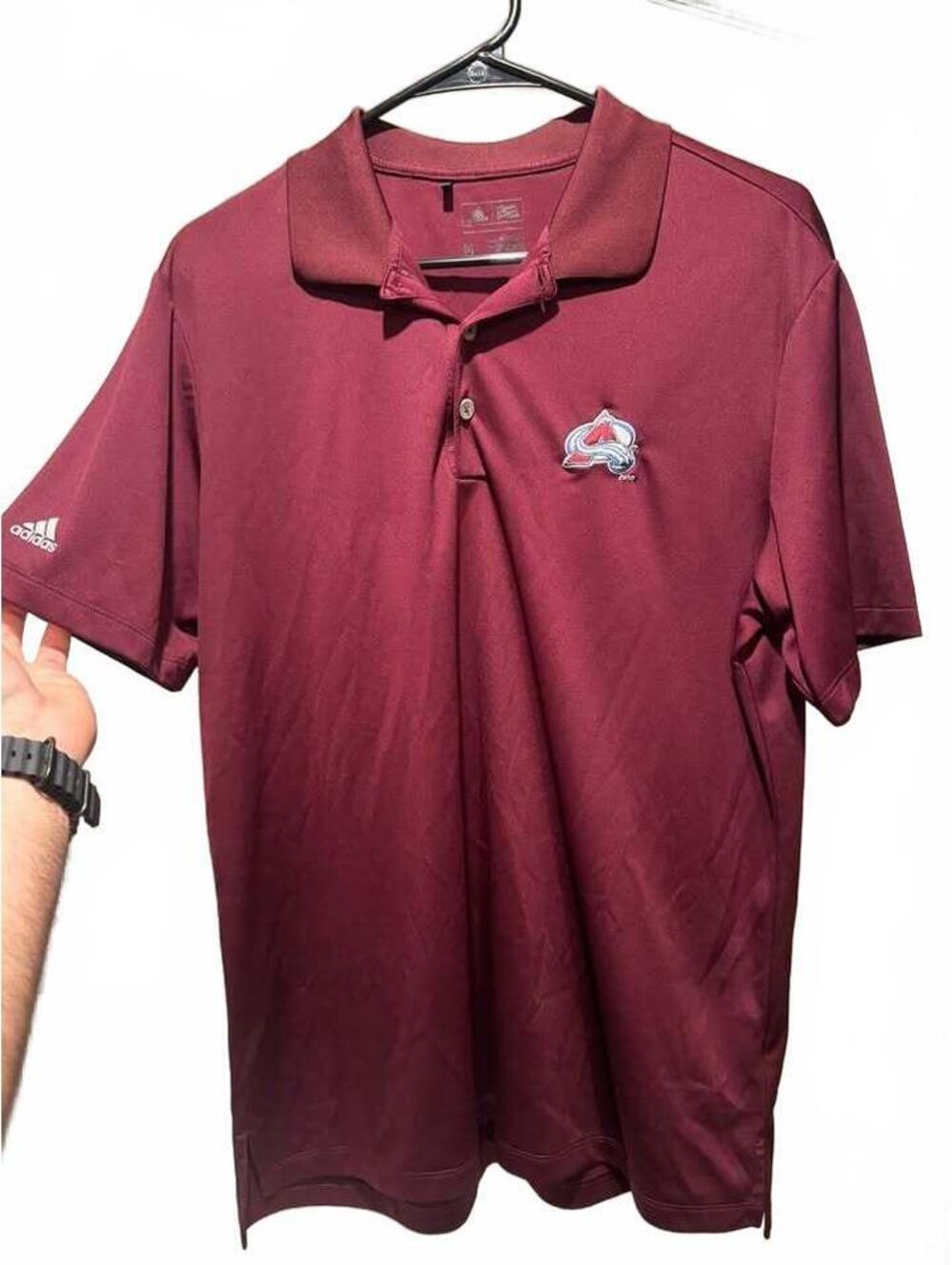 Adidas Colorado Avalanche Polo - Medium